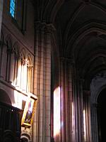 Lyon, Cathedrale Saint Jean, Colonnes